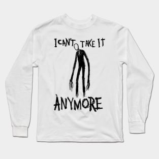 Surviving the Unbearable Terror of Slender Man: Enduring the Nightmare Long Sleeve T-Shirt